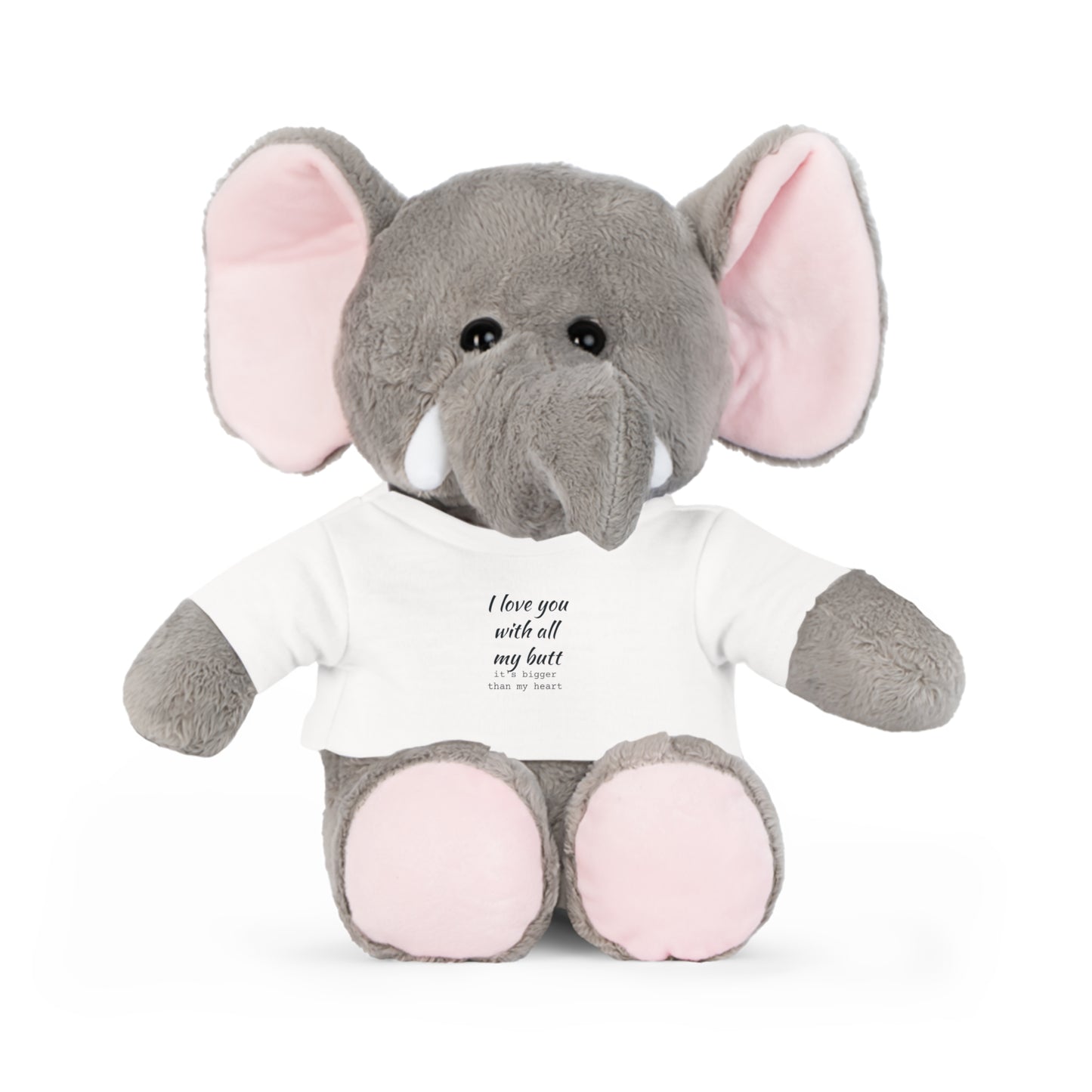 Plush Toy with Clothing - I love you in funny way