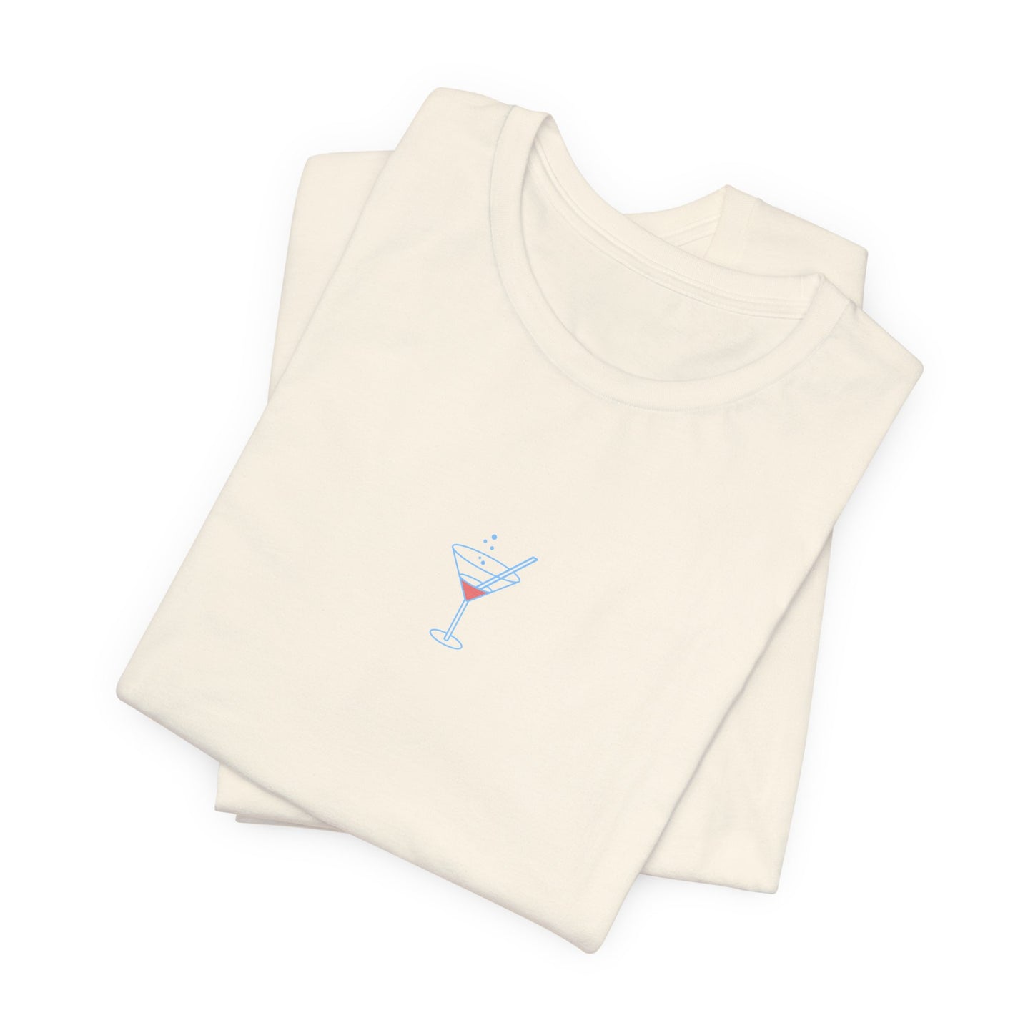 Unisex Cocktail Tee – Relaxed Fit with Cocktail