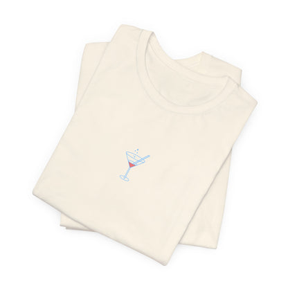 Unisex Cocktail Tee – Relaxed Fit with Cocktail