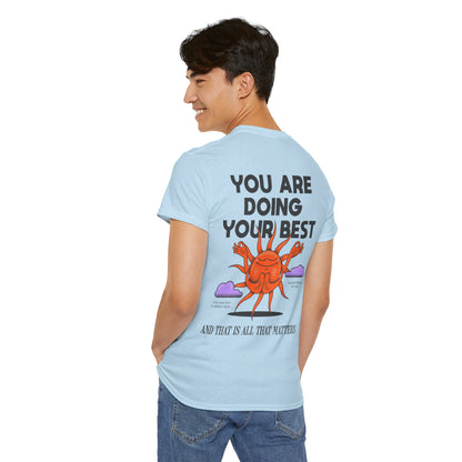 Motivational Tee - ''you are doing your best'' Noted on Sky Design