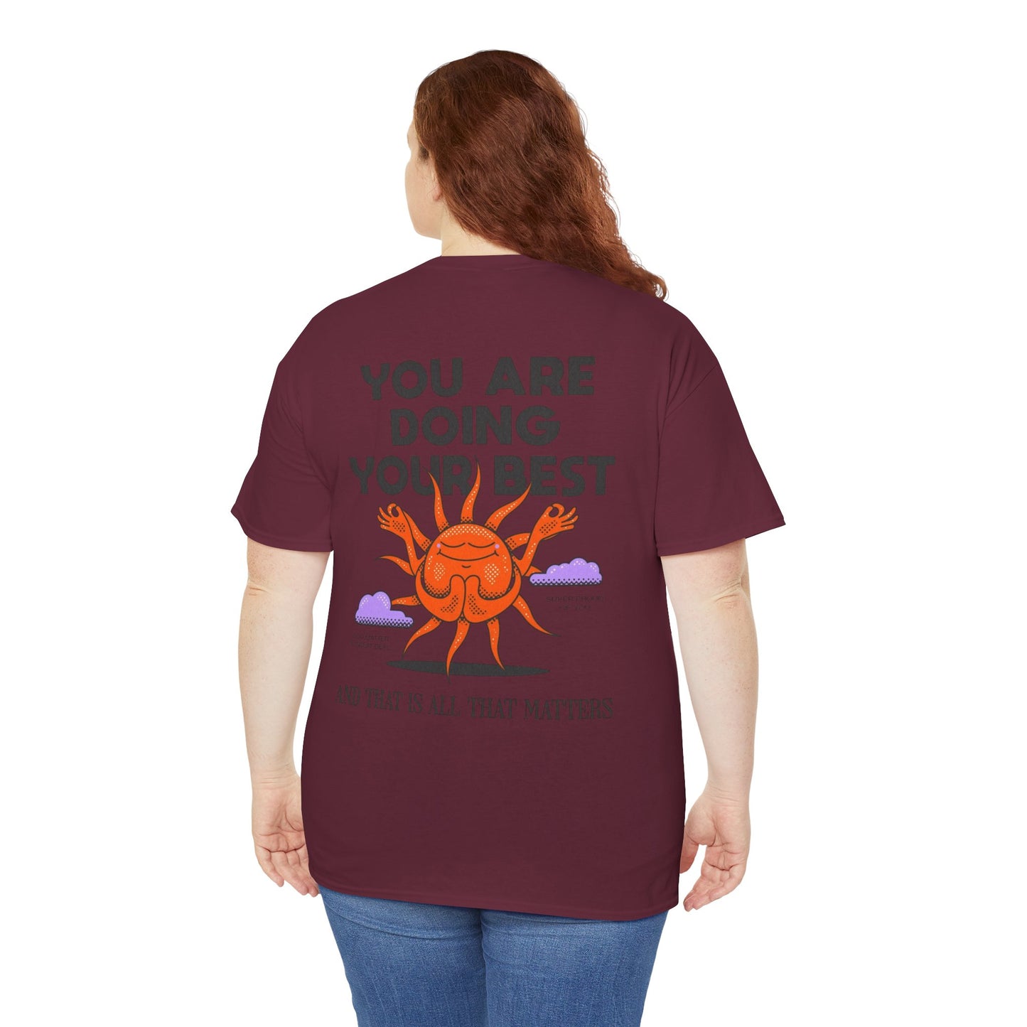Motivational Tee - ''you are doing your best'' Noted on Sky Design