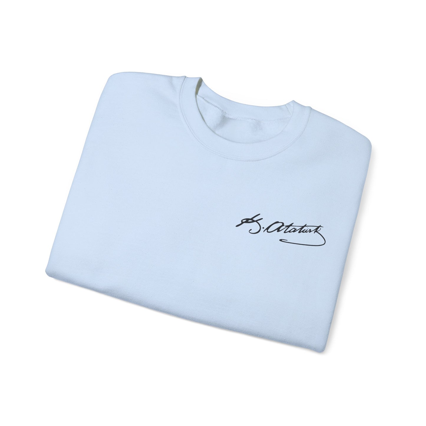 ATA Heritage - Unisex Heavy Blend™ Crewneck Sweatshirt with Signature of Father of Turks