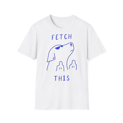 Dog Sunglass Unisex T-Shirt - Fetch This Cool Design