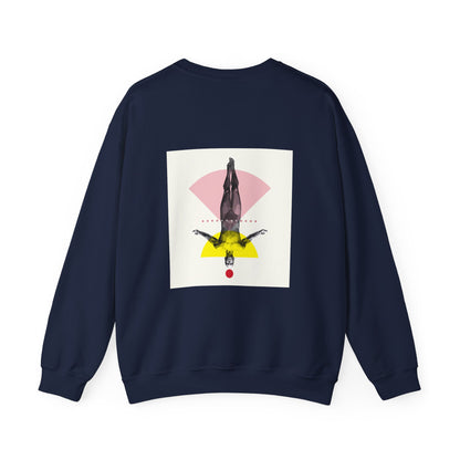 Unisex Heavy Blend™ Crewneck Sweatshirt - Mindful and Free, upside.