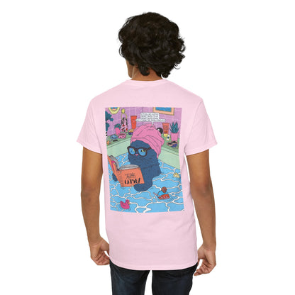 Funny Quote Unisex Tee - 'Life is Like Dick, Can't Be Hard Always'
