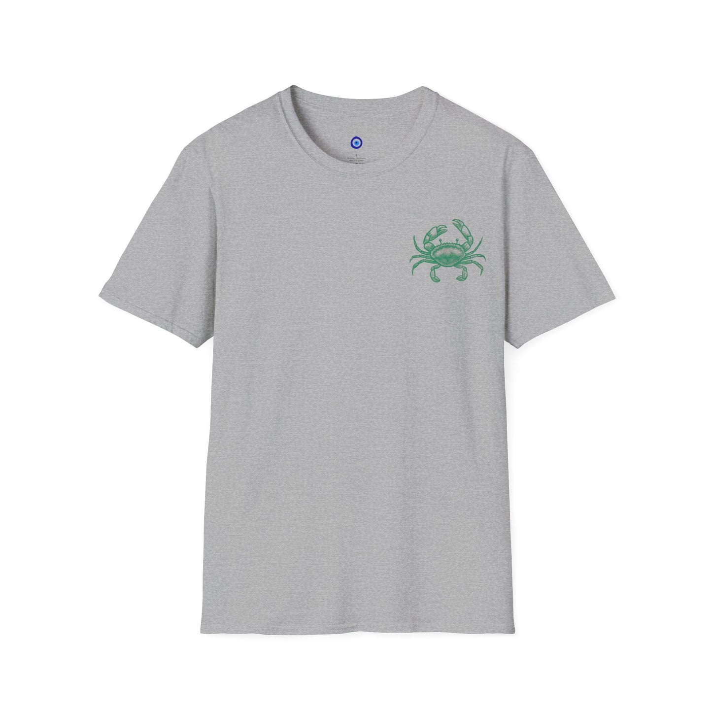 Unisex Fun T-Shirt — 'Tough and Tendy' Crab Graphic Design Tee