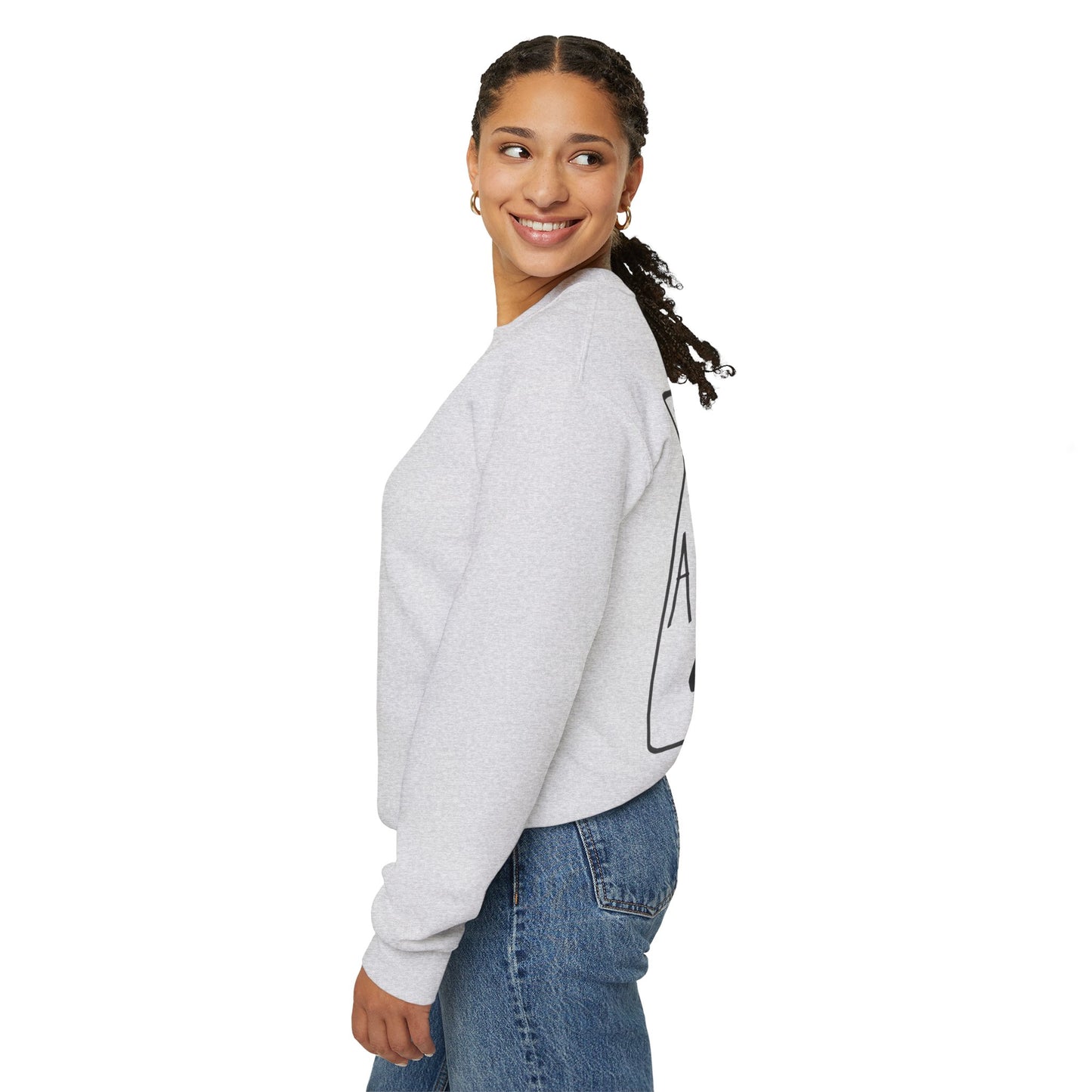 Crewneck Unisex Sweatshirt — “Mom I Am A Rich Man” Graphic Cozy Pullover