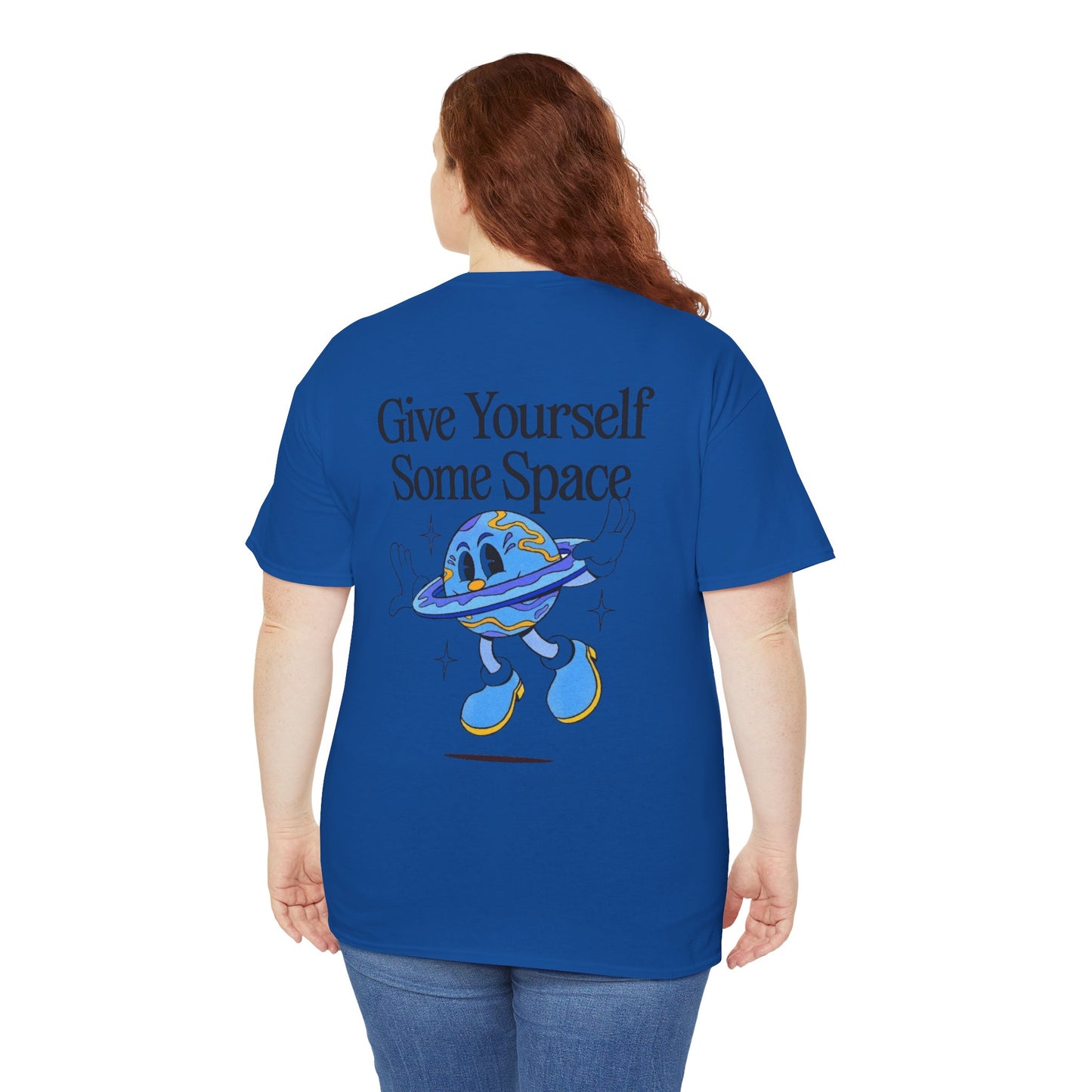 Cute Space Print Unisex Tee - Give Yourself Some Space Design