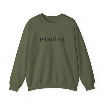 Unisex Heavy Blend™ Crewneck Sweatshirt - İstanbul with Meaningful Sign