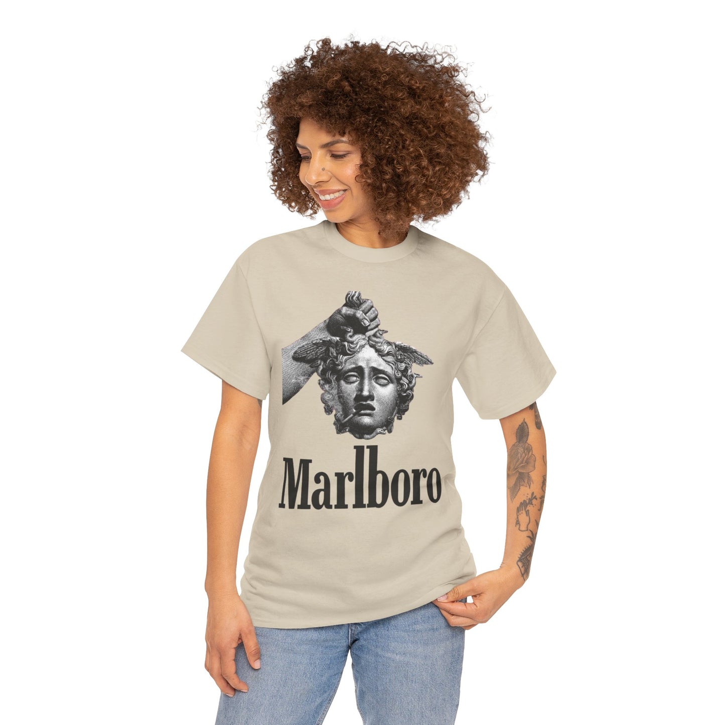 Artistic Marlboro Design - Unisex Cool Shirt Design