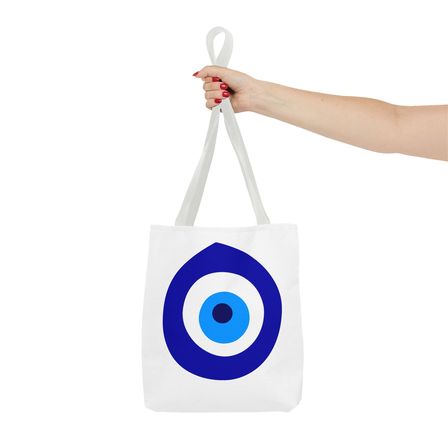 Cute & Minimalist Good Vibe - Evil Eye Protection Design Tote Bag