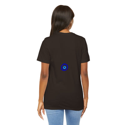 Unisex Jersey Short Sleeve Tee - with Evil Eye to protect