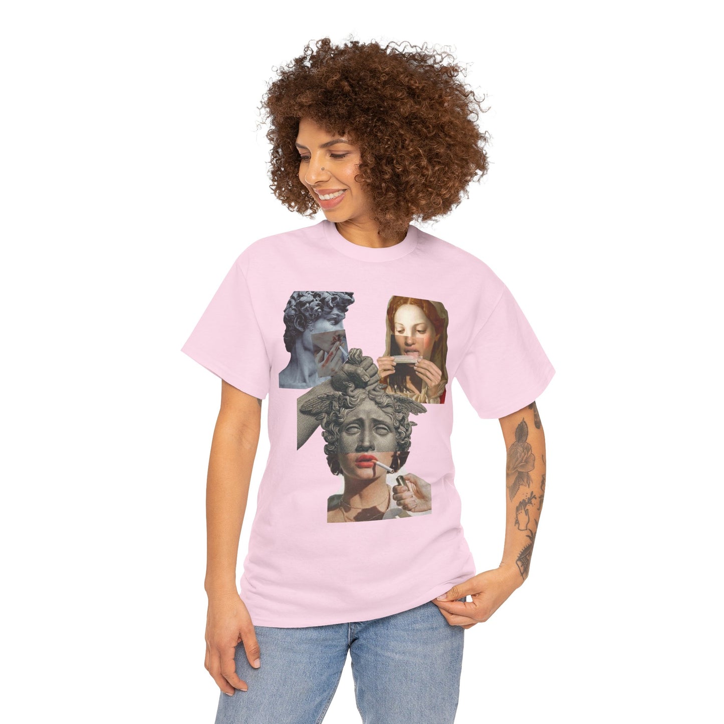 "High Renaissance, Higher Standards" Design Tee - Rolling Through the Ages Cool Shirt