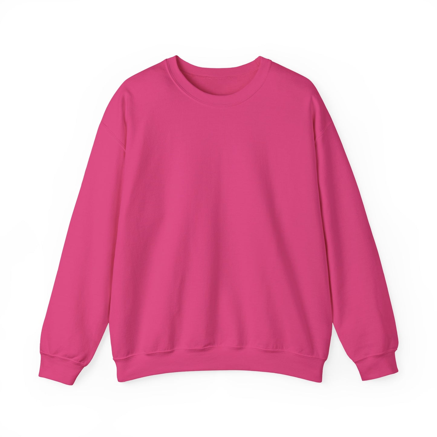 Relax Cat Unisex Sweatshirt — Graphic Crewneck with Pink Cat Illustration