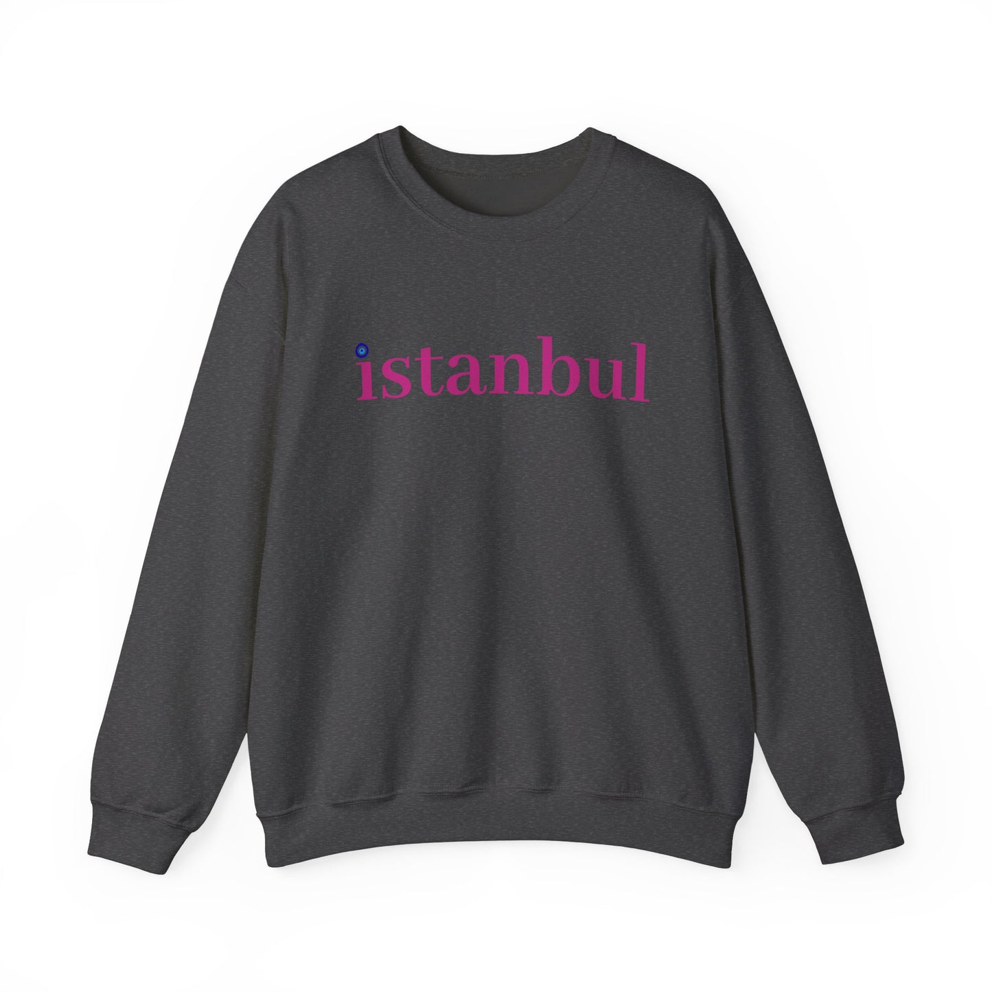 Unisex Heavy Blend™ Crewneck Sweatshirt - İstanbul with Meaningful Sign