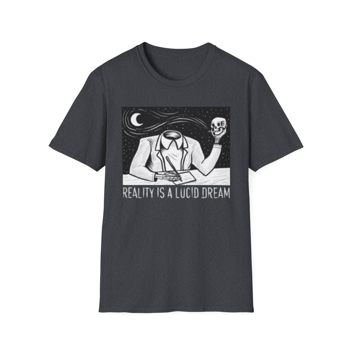 Lucid Dream Unisex T-Shirt — "Reality Is A Lucid Dream" Surreal Headless Design