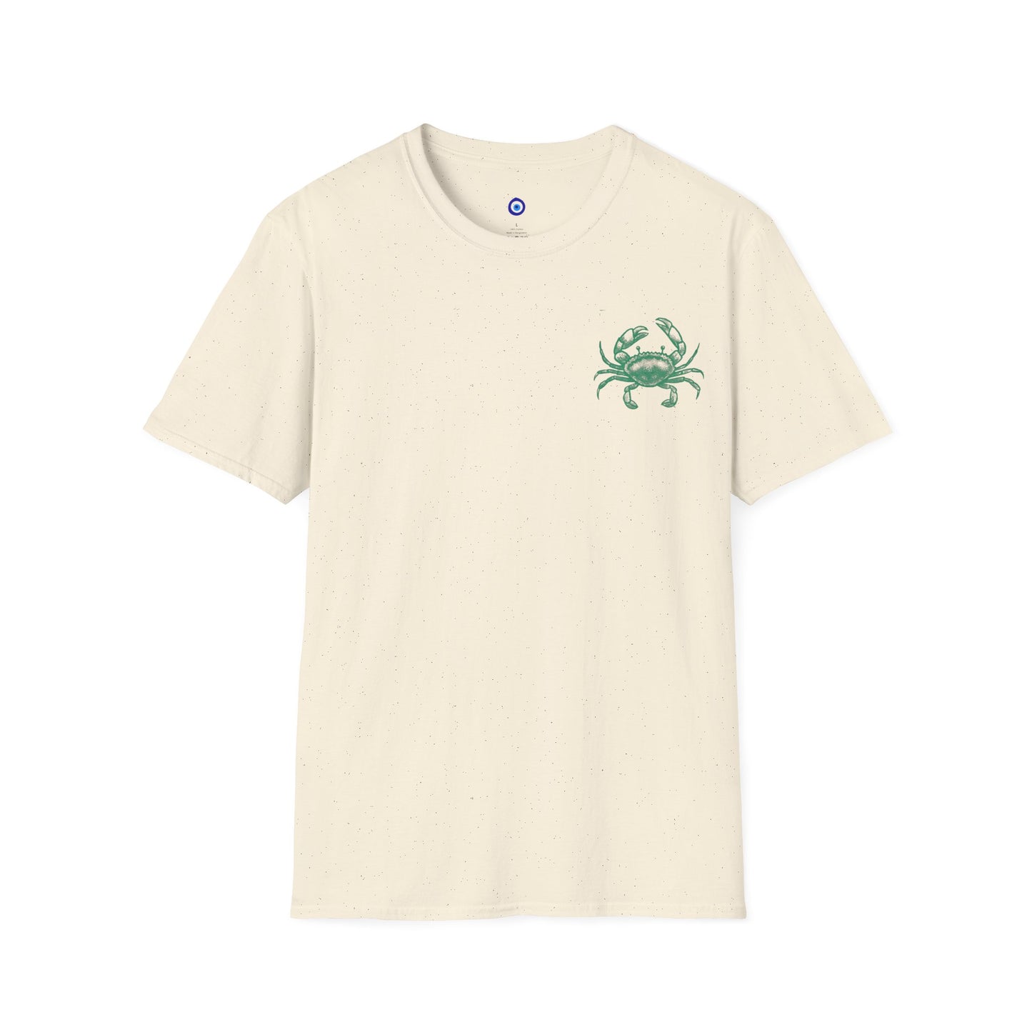 Unisex Fun T-Shirt — 'Tough and Tendy' Crab Graphic Design Tee