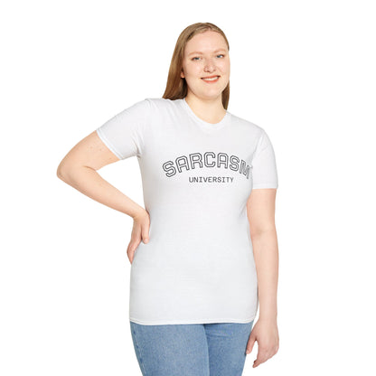 Sarcasm University T-Shirt - Statement Unisex Tee