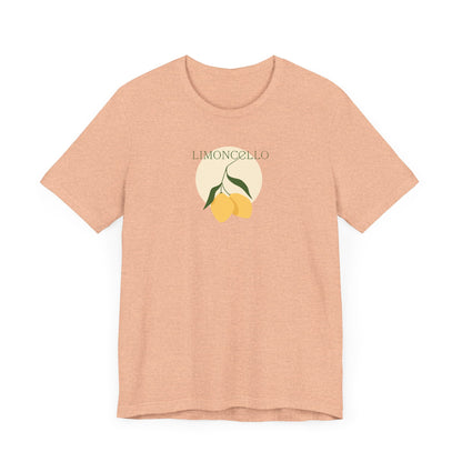 Unisex Cute Lemon Embroidery T-Shirt – Summer Style for Everyone