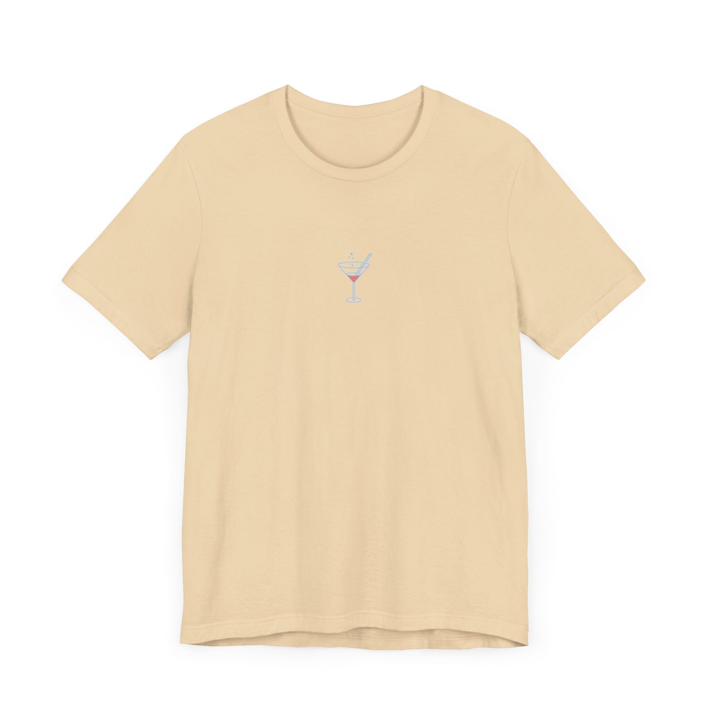 Unisex Cocktail Tee – Relaxed Fit with Cocktail