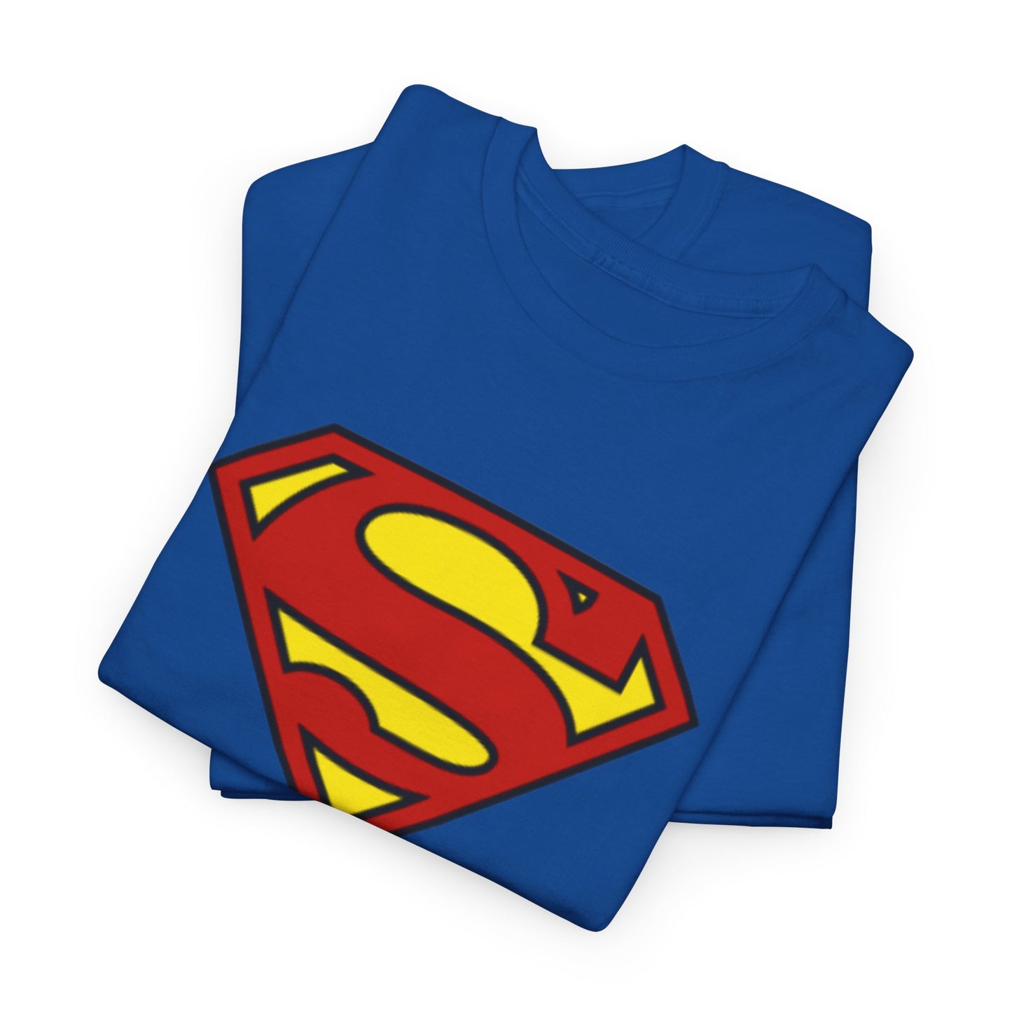 Superman Shield Unisex T-Shirt — Classic Red & Yellow Logo Tee