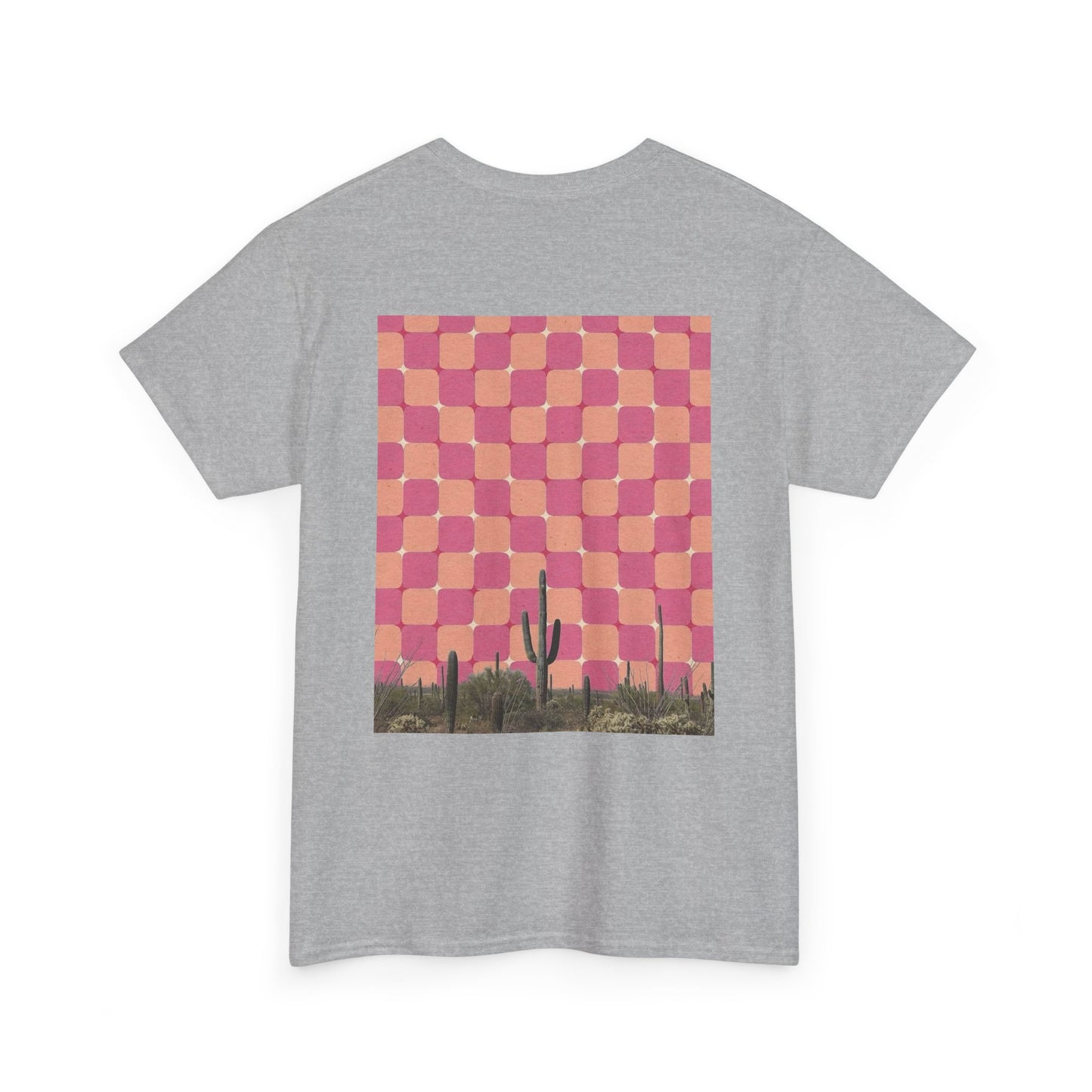 Southwest Aesthetic Mystical Cactus Design - Unisex Garment-Dyed Tee