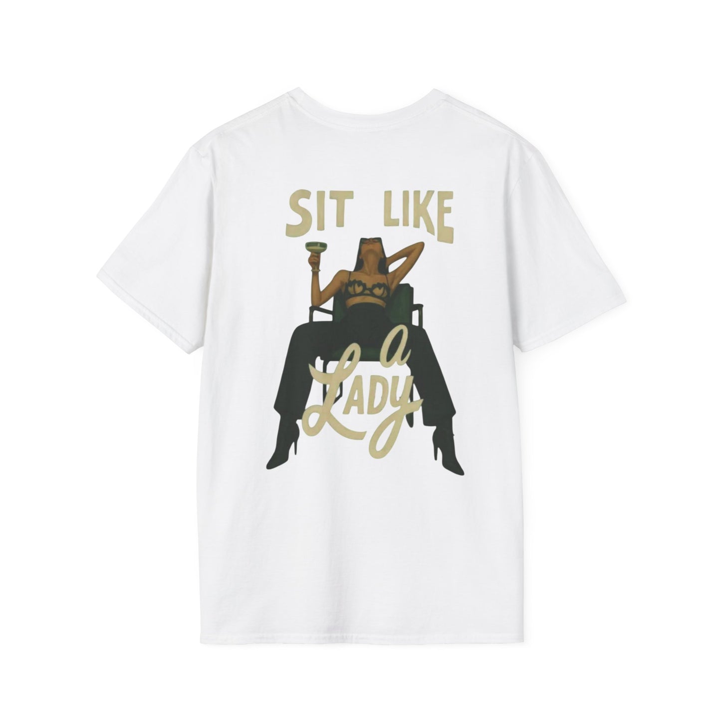 Sit Like a Lady T-Shirt — Southern Sass Graphic Unisex Tee
