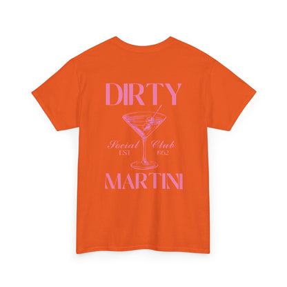 Martini Club Unisex Tee - Cute Cocktail Design