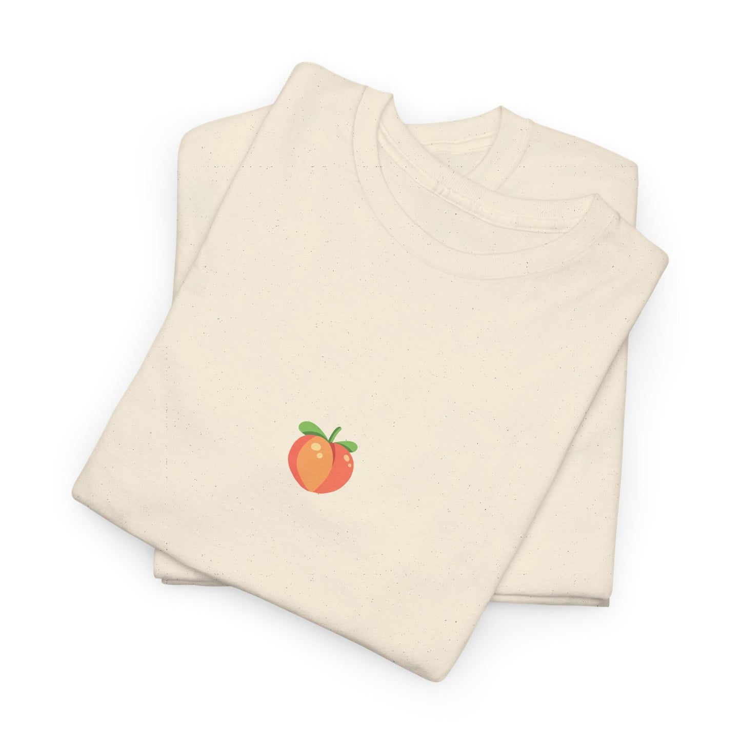 Citrus Peach Shirt – Refreshing Embroidered Unisex Tee