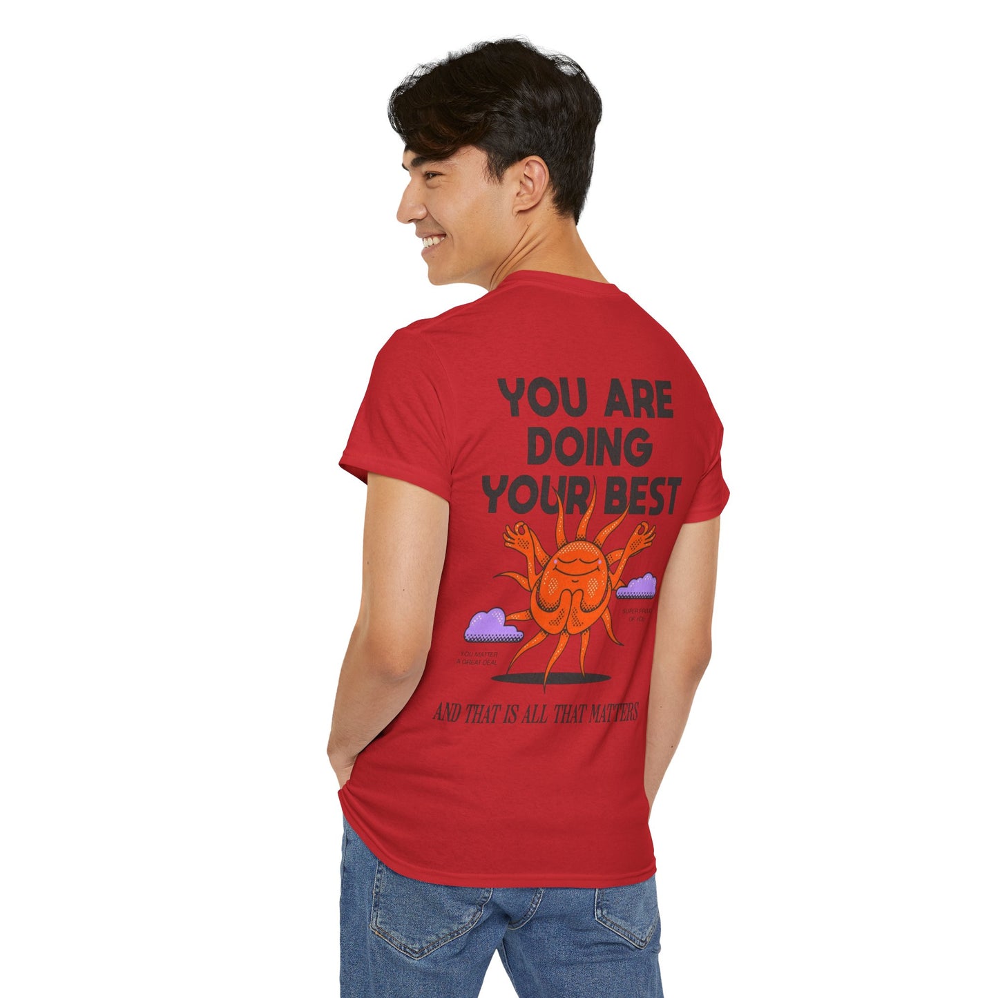 Motivational Tee - ''you are doing your best'' Noted on Sky Design