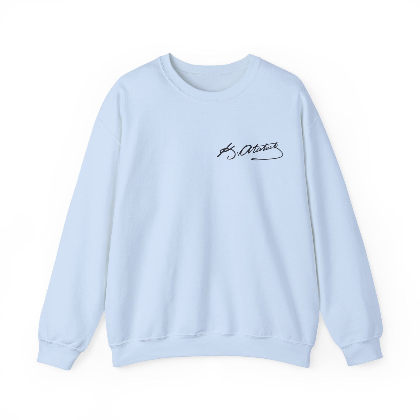 ATA Heritage - Unisex Heavy Blend™ Crewneck Sweatshirt with Signature of Father of Turks