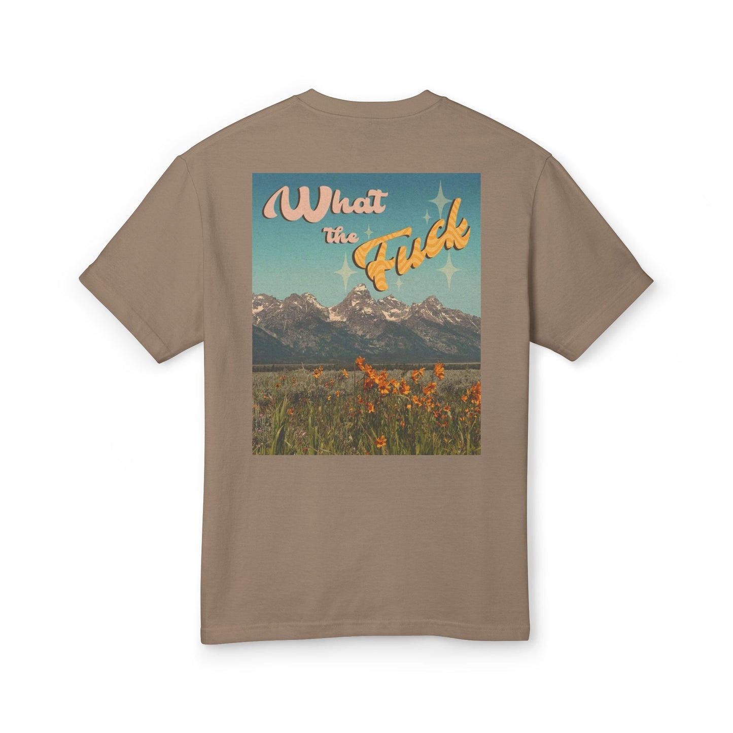 Funny Unisex Tee - What The Fuck Design
