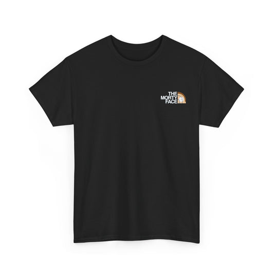 Funny T-Shirt Design - The Morty Face Unisex Heavy Cotton Tee
