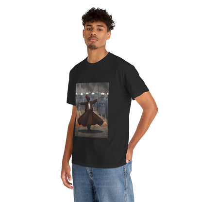 ATA Heritage - Whirling Dervish Resistance T-Shirt, A Powerful Blend of Spirituality and Protest