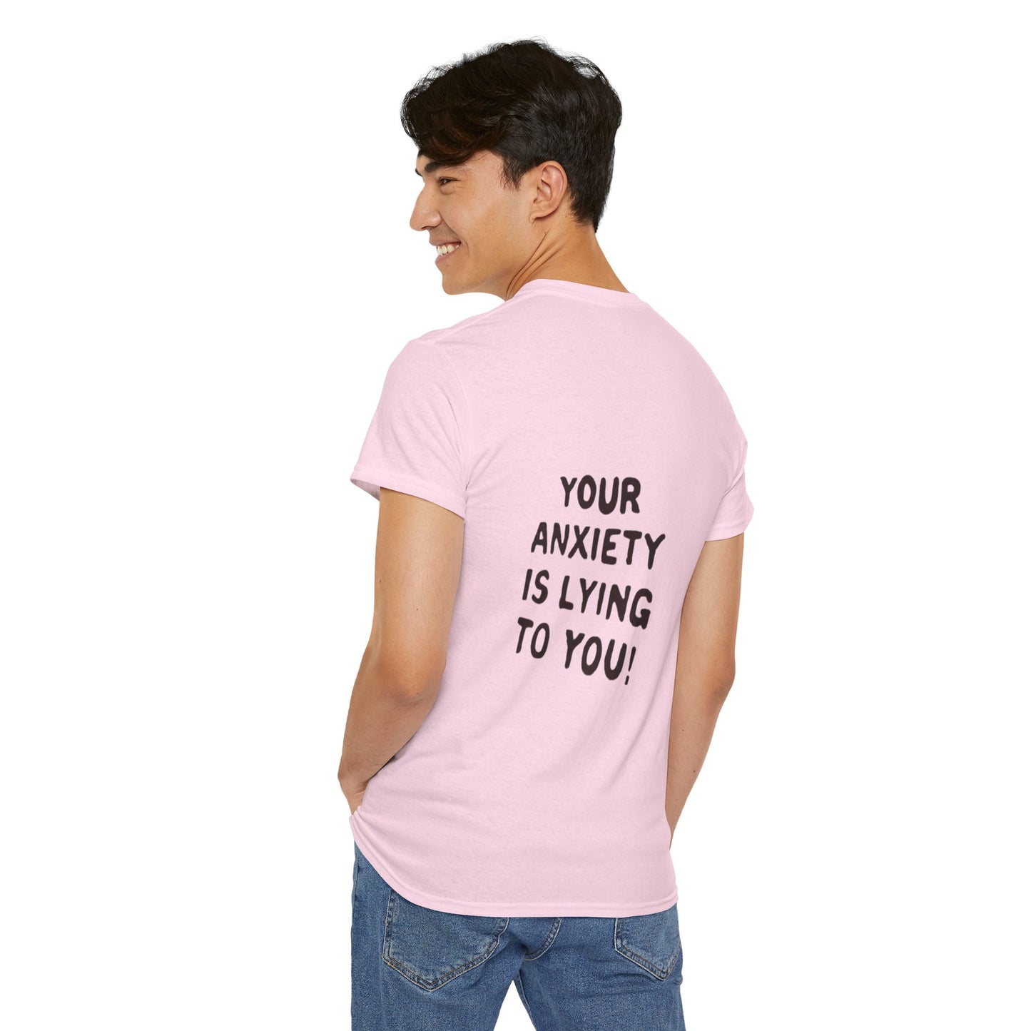 Anxiety Awareness Unisex Tee - Cool & Direct Statement T-shirt