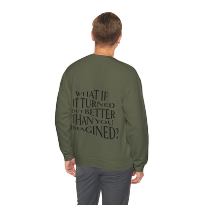 Unisex Heavy Blend™ Crewneck Sweatshirt - Imagination is the key.