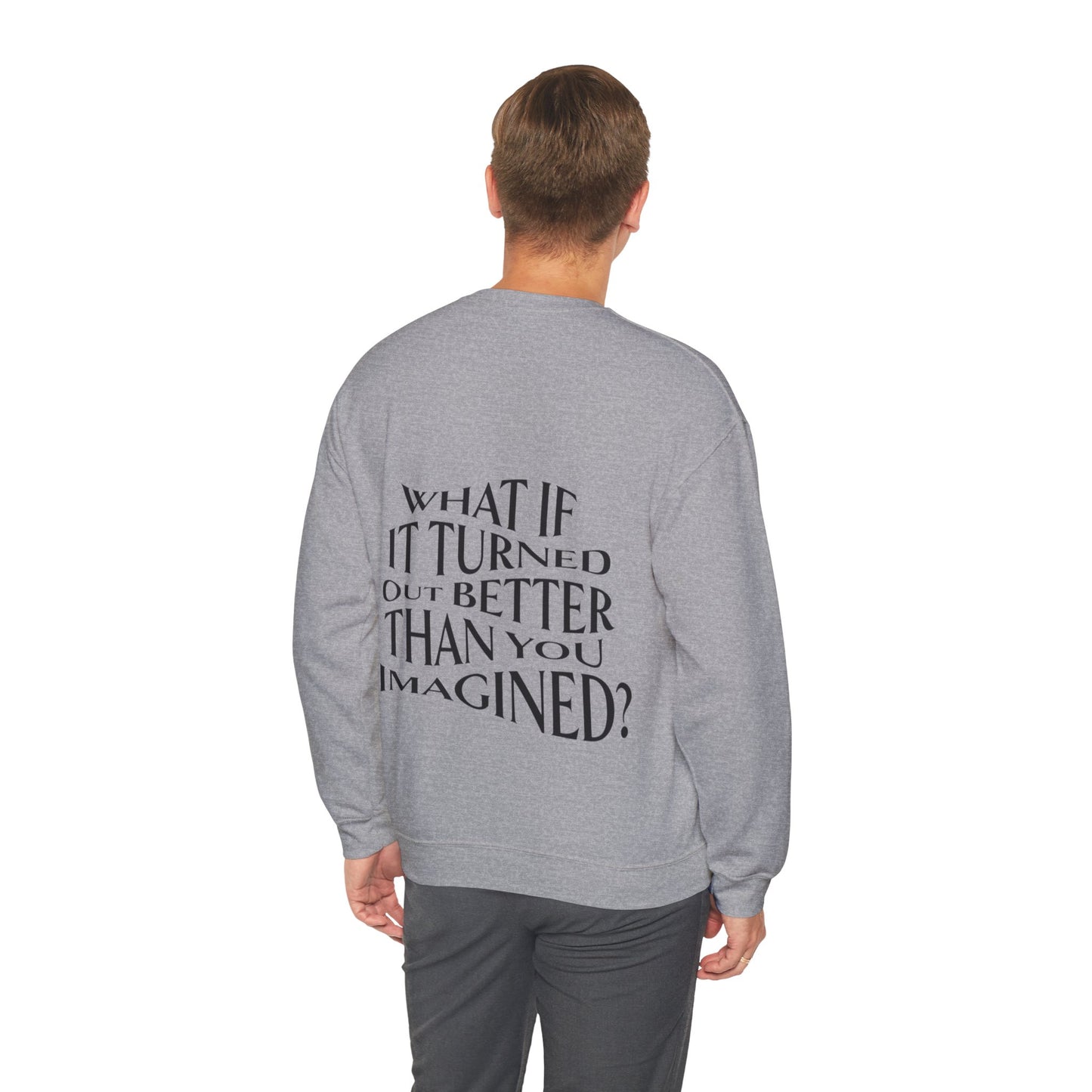 Unisex Heavy Blend™ Crewneck Sweatshirt - Imagination is the key.