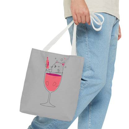 Cute & Minimalist Glass Design Tote Bag