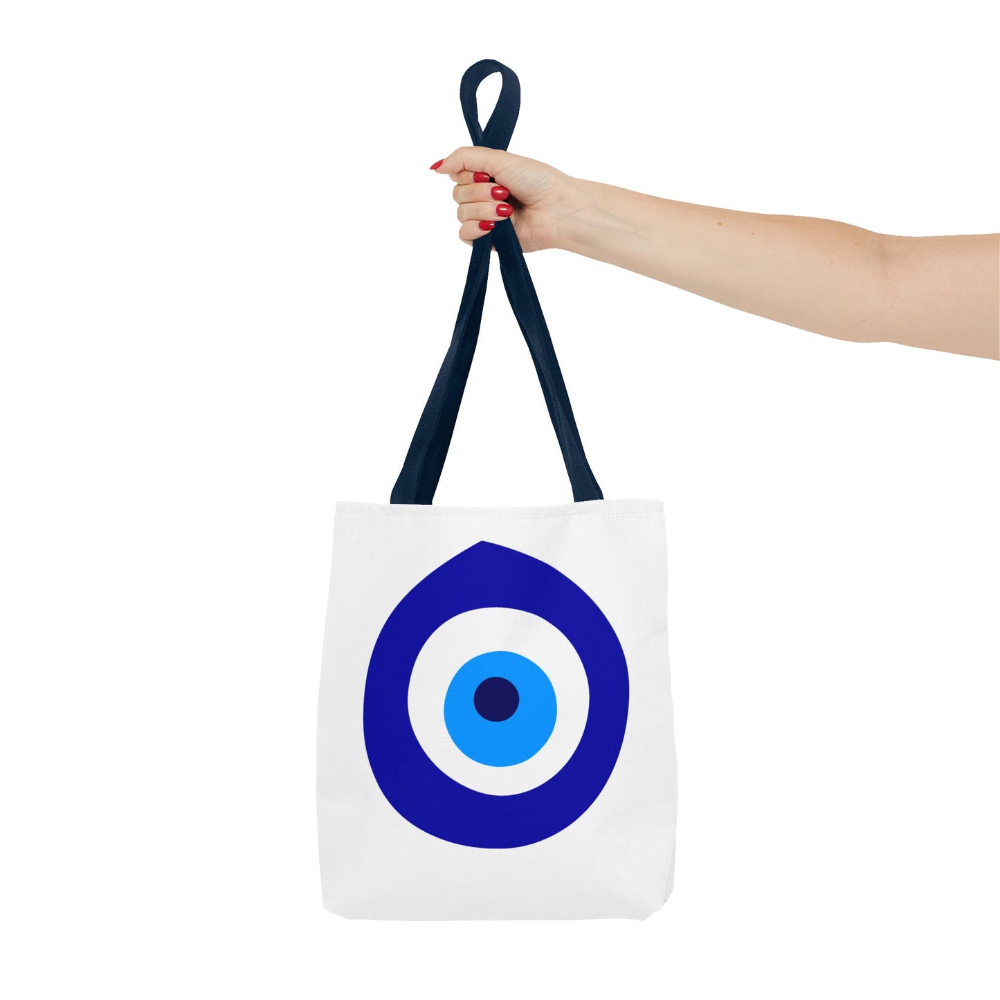 Cute & Minimalist Good Vibe - Evil Eye Protection Design Tote Bag