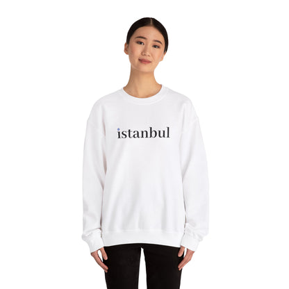 Unisex Heavy Blend™ Crewneck Sweatshirt - İstanbul with Meaningful Sign