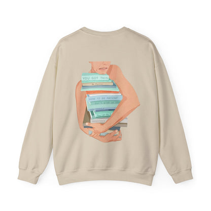 Persistence & Patience – Motivational Typography Sweatshirt