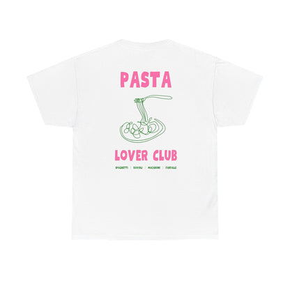 Cool Pasta Design T-Shirt - Pasta Lover Club Unisex Heavy Cotton Tee