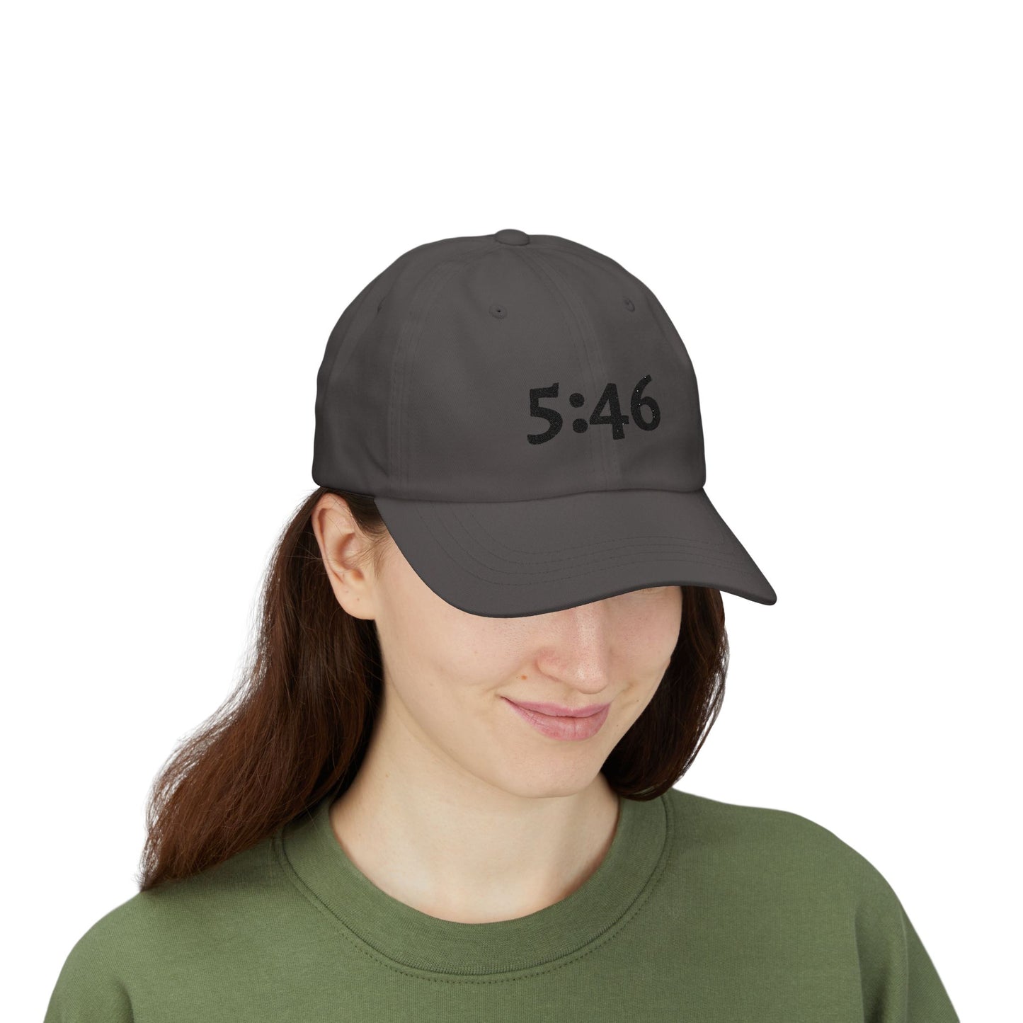Dad Cap — 5:46 Embroidered Minimalist Baseball Hat