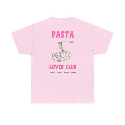 Cool Pasta Design T-Shirt - Pasta Lover Club Unisex Heavy Cotton Tee