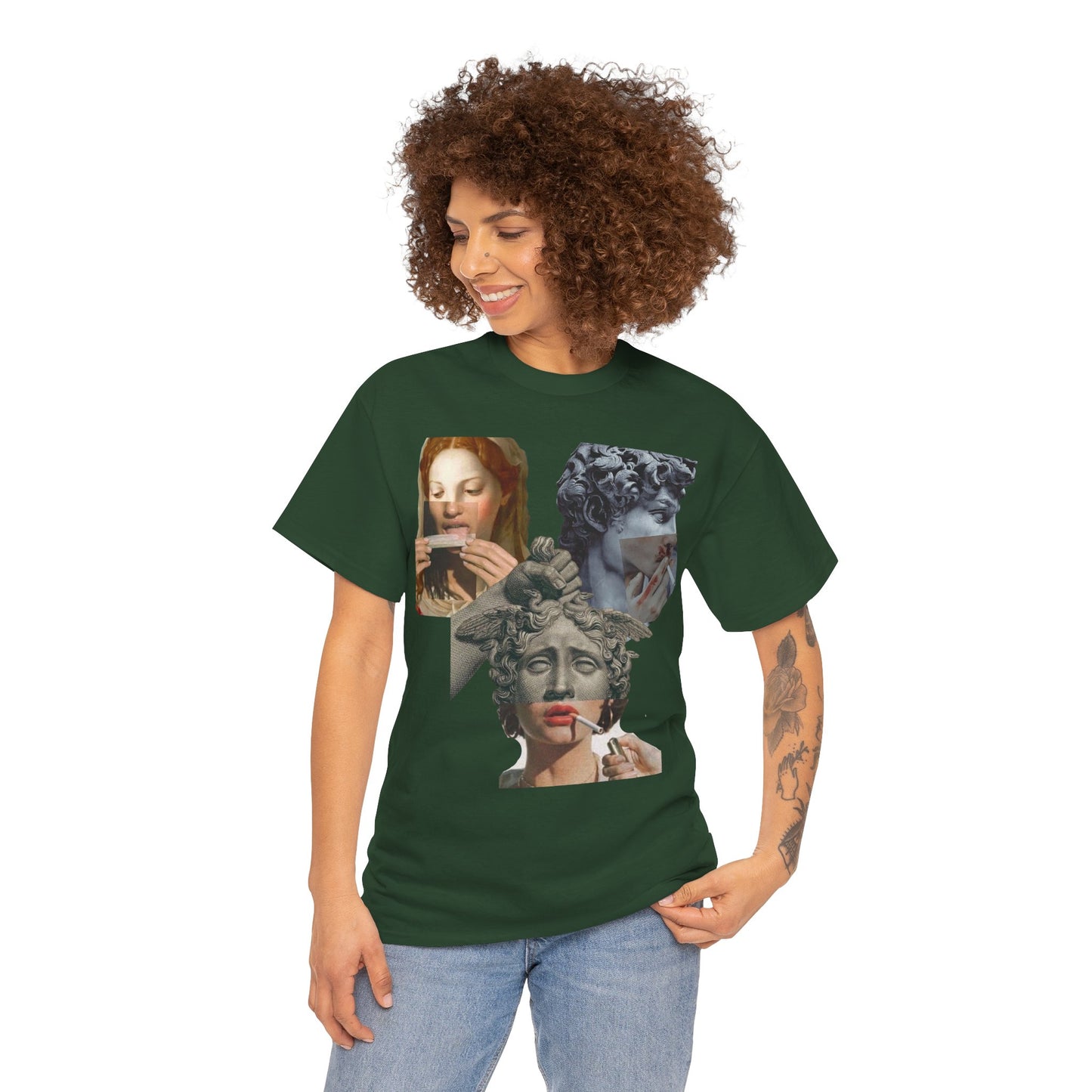 Renaissance Design Tee - Rolling Through the Ages Cool Unisex Shirt