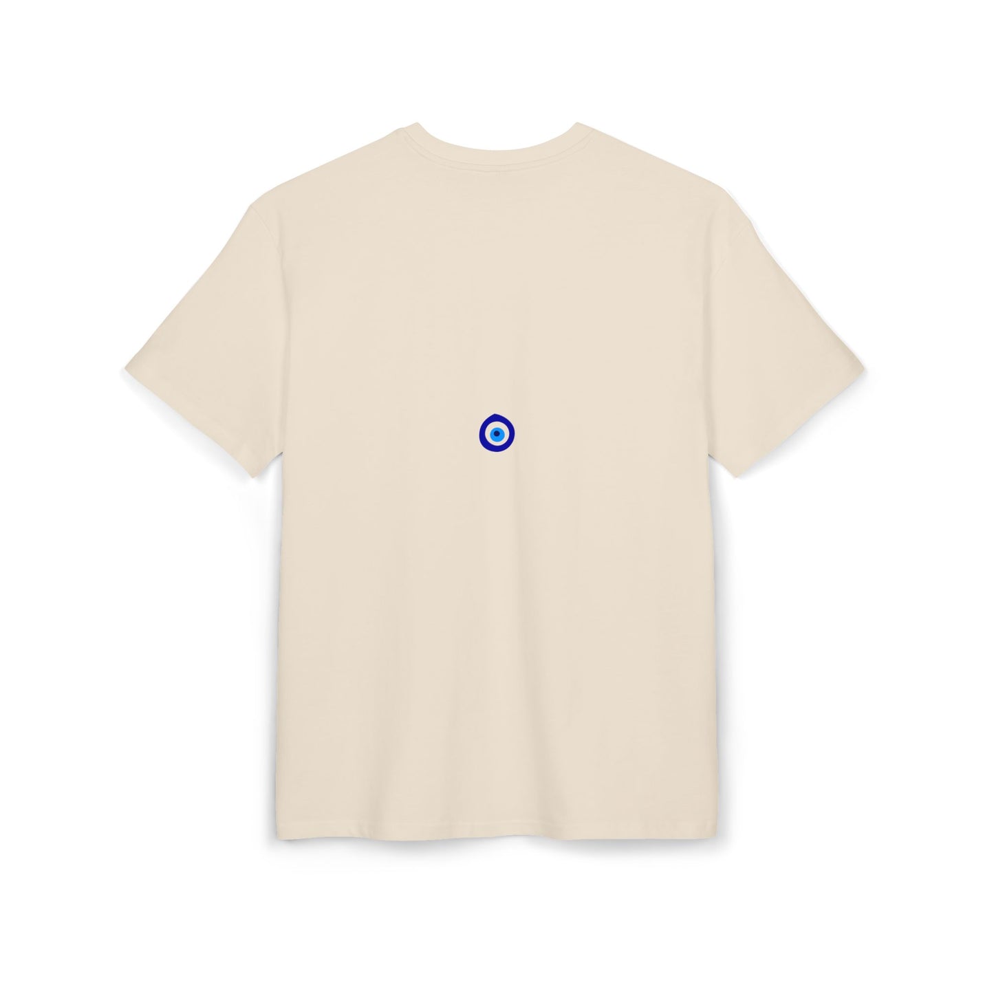 Unisex Heavy Oversize Tee - Best Energy with Evil Eye