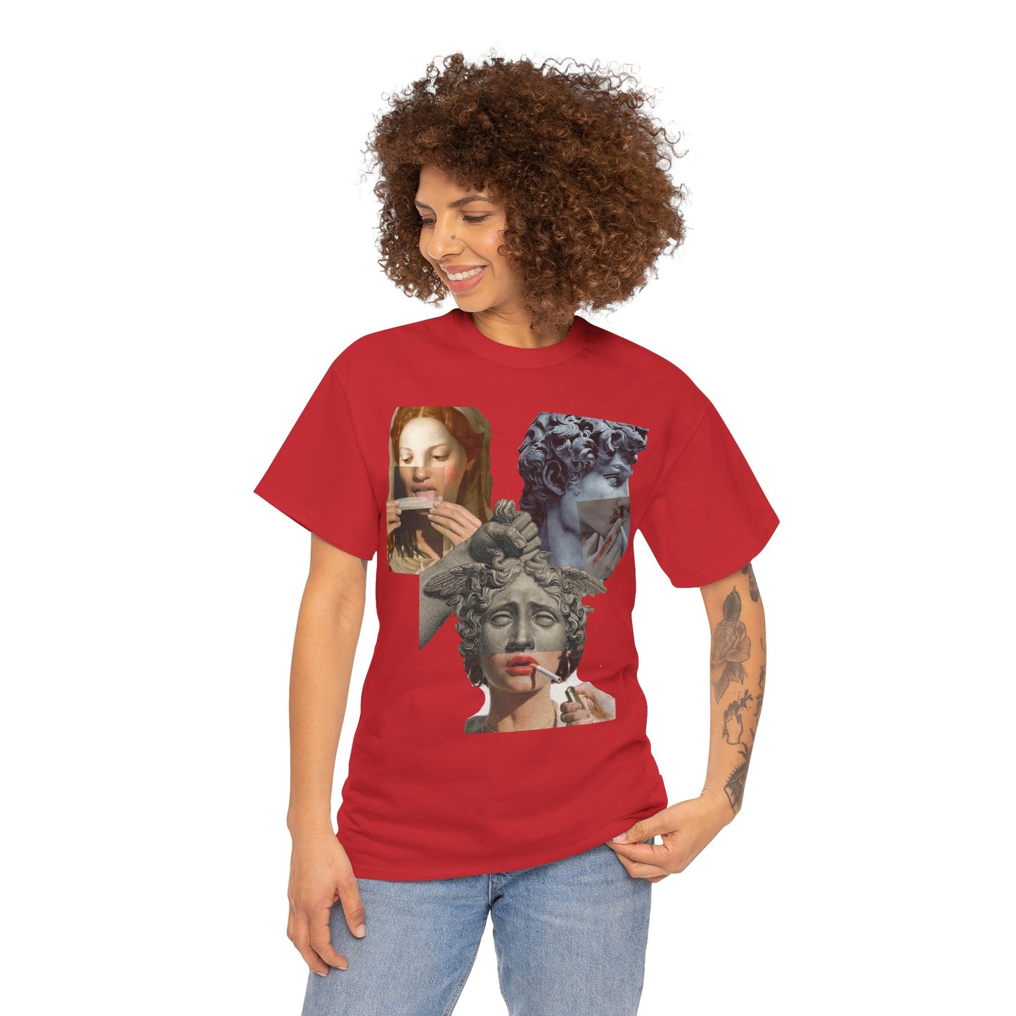 Renaissance Design Tee - Rolling Through the Ages Cool Unisex Shirt
