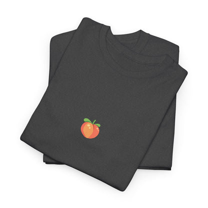 Citrus Peach Shirt – Refreshing Embroidered Unisex Tee