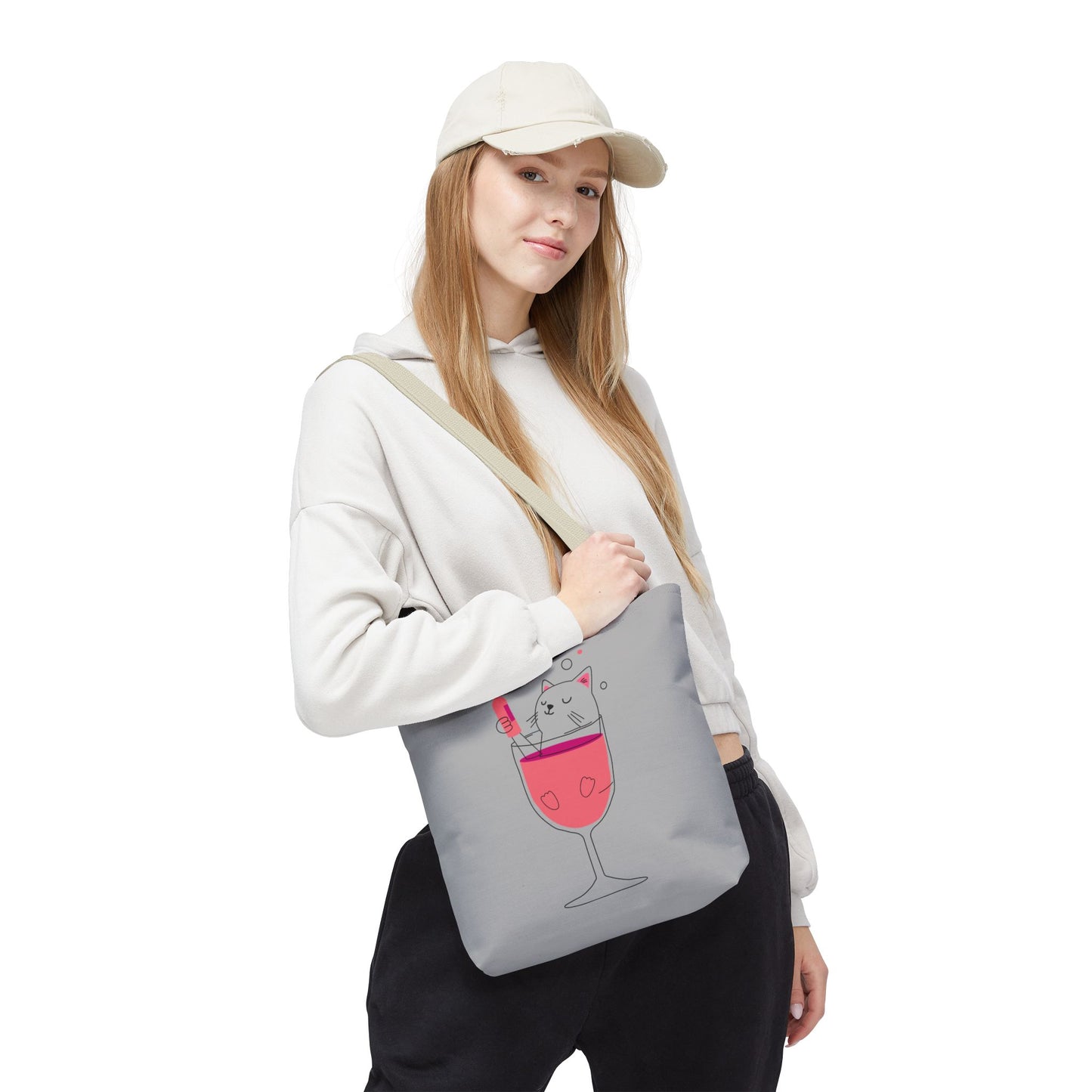 Cute & Minimalist Glass Design Tote Bag