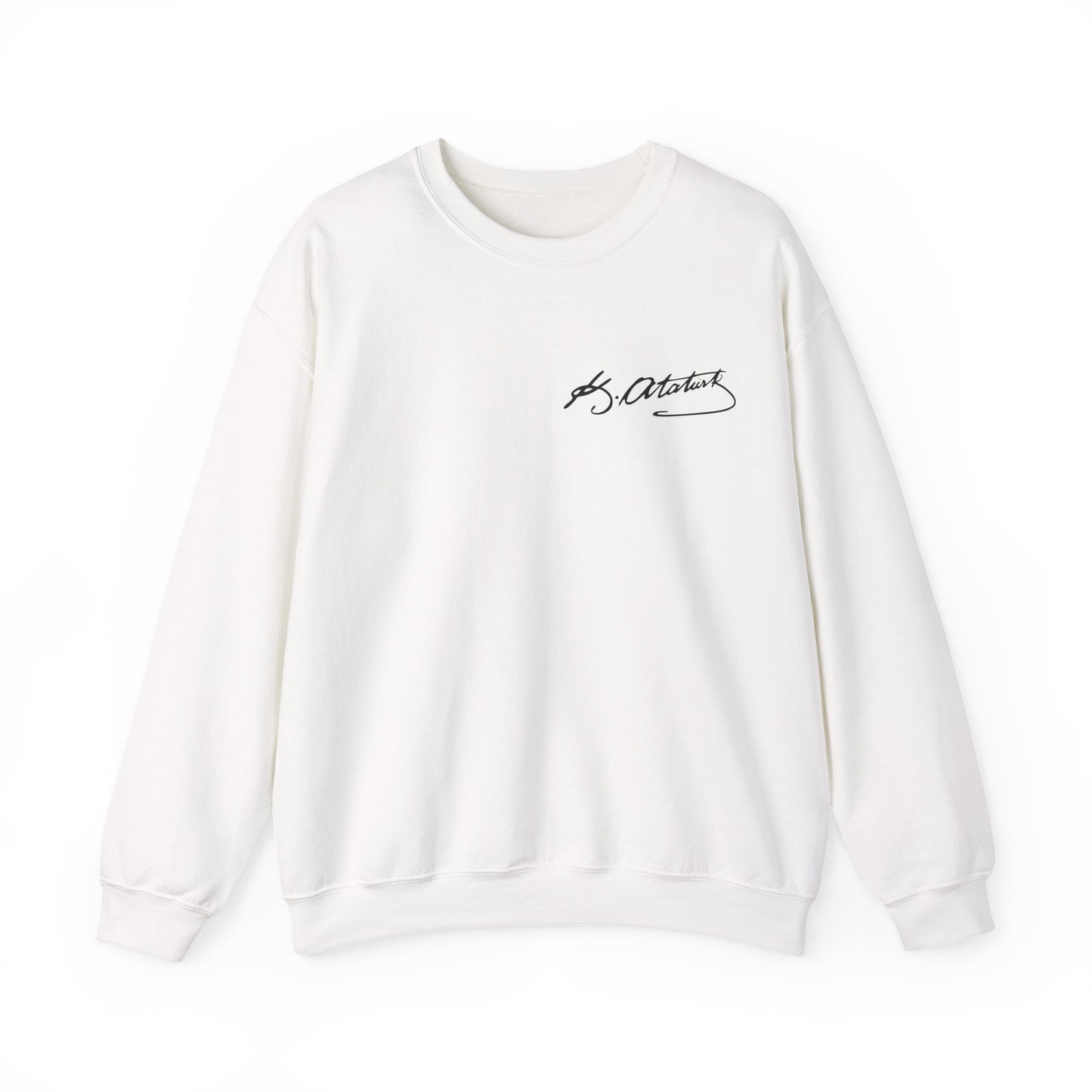 ATA Heritage - Unisex Heavy Blend™ Crewneck Sweatshirt with Signature of Father of Turks
